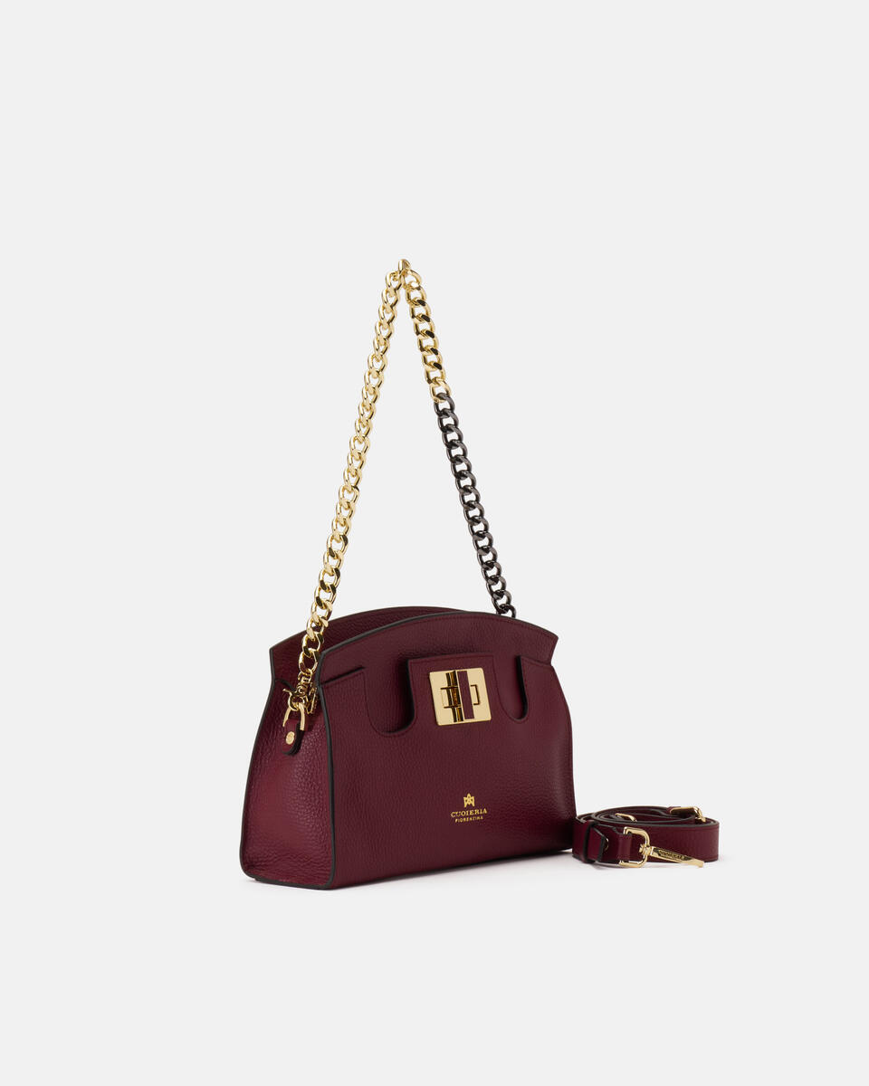 POUCH Bordeaux  - Clutch Bags - Women's Bags - Bags - Cuoieria Fiorentina