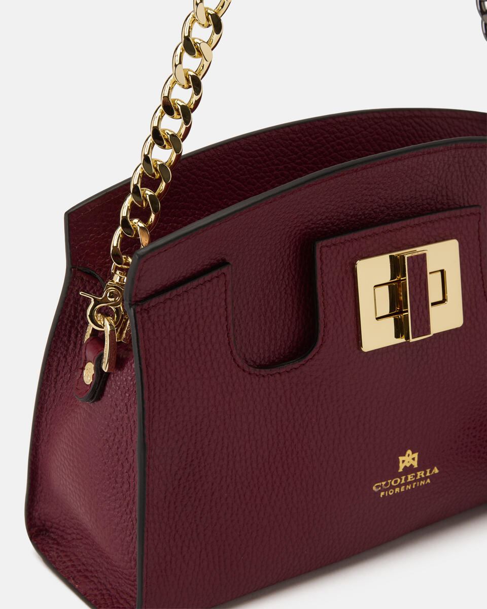POUCH Bordeaux  - Clutch Bags - Women's Bags - Bags - Cuoieria Fiorentina