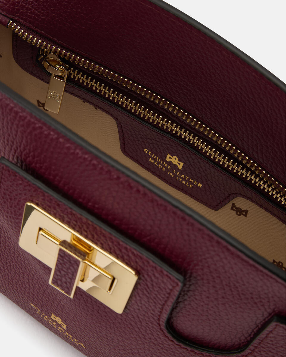 POUCH Bordeaux  - Clutch Bags - Women's Bags - Bags - Cuoieria Fiorentina