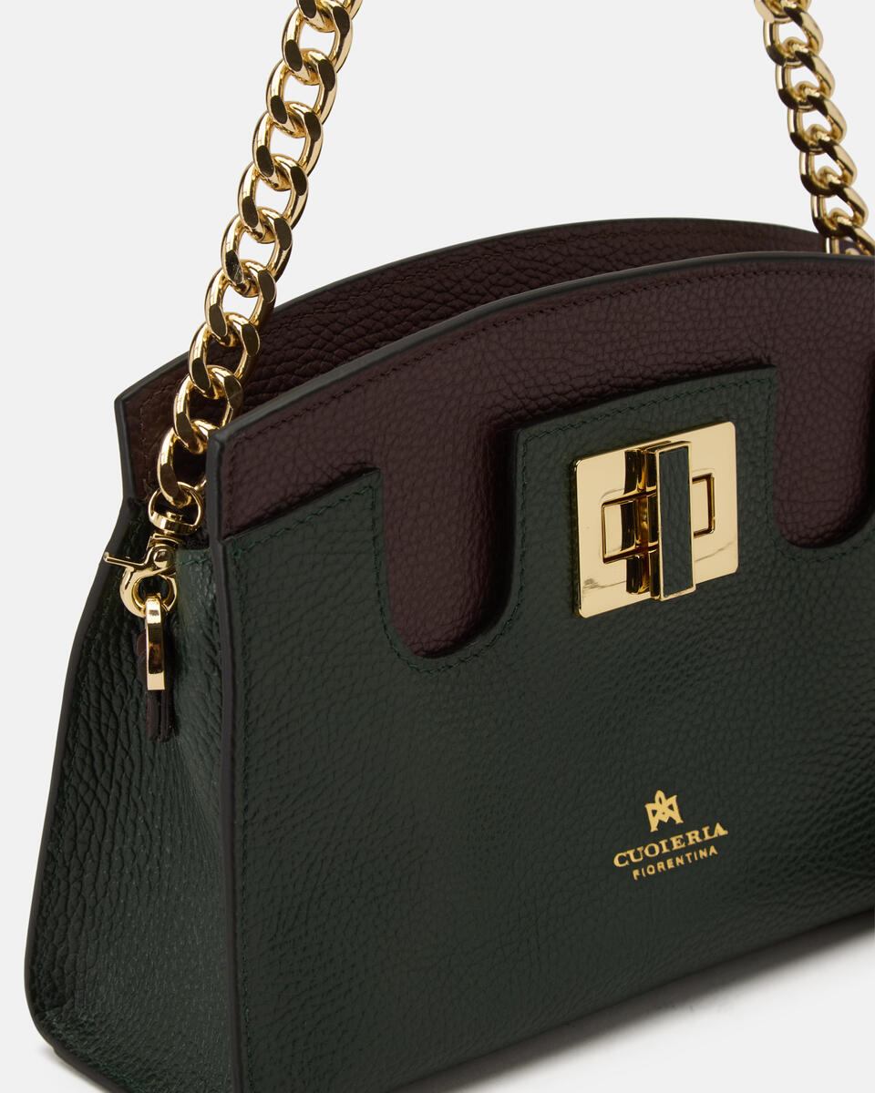 POUCH Muschiocoffee  - Clutch Bags - Women's Bags - Bags - Cuoieria Fiorentina