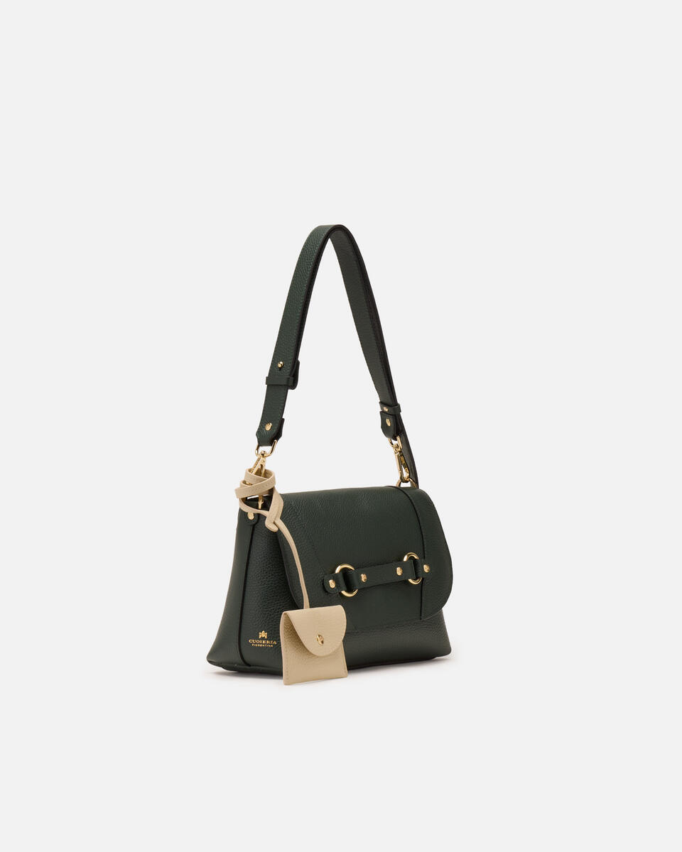 FLAP BAG Muschioprosecco  - Cuoieria Fiorentina