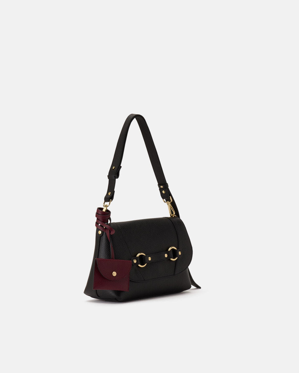 FLAP BAG Blackbordeaux  - Cuoieria Fiorentina