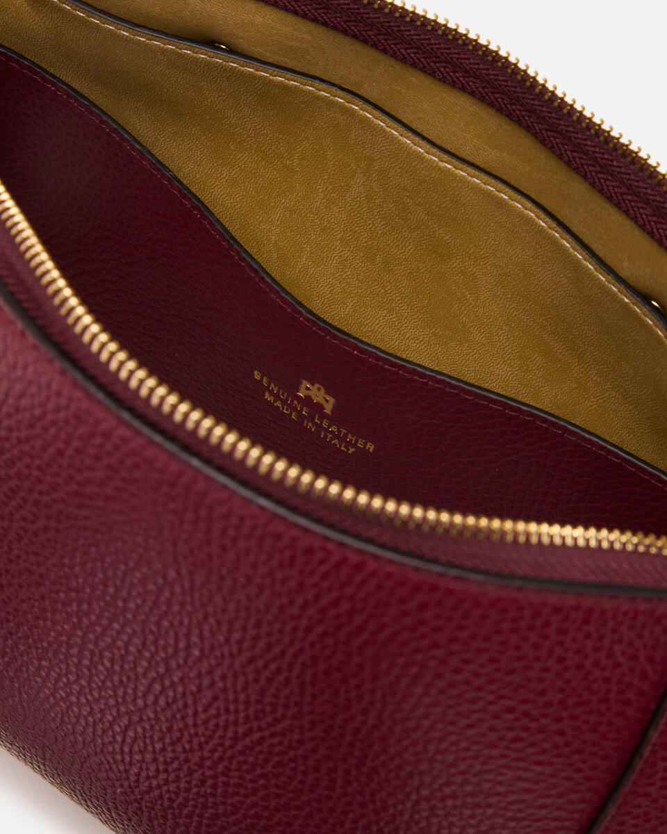 Clara Pouch Bordeauxdesert  - Cuoieria Fiorentina