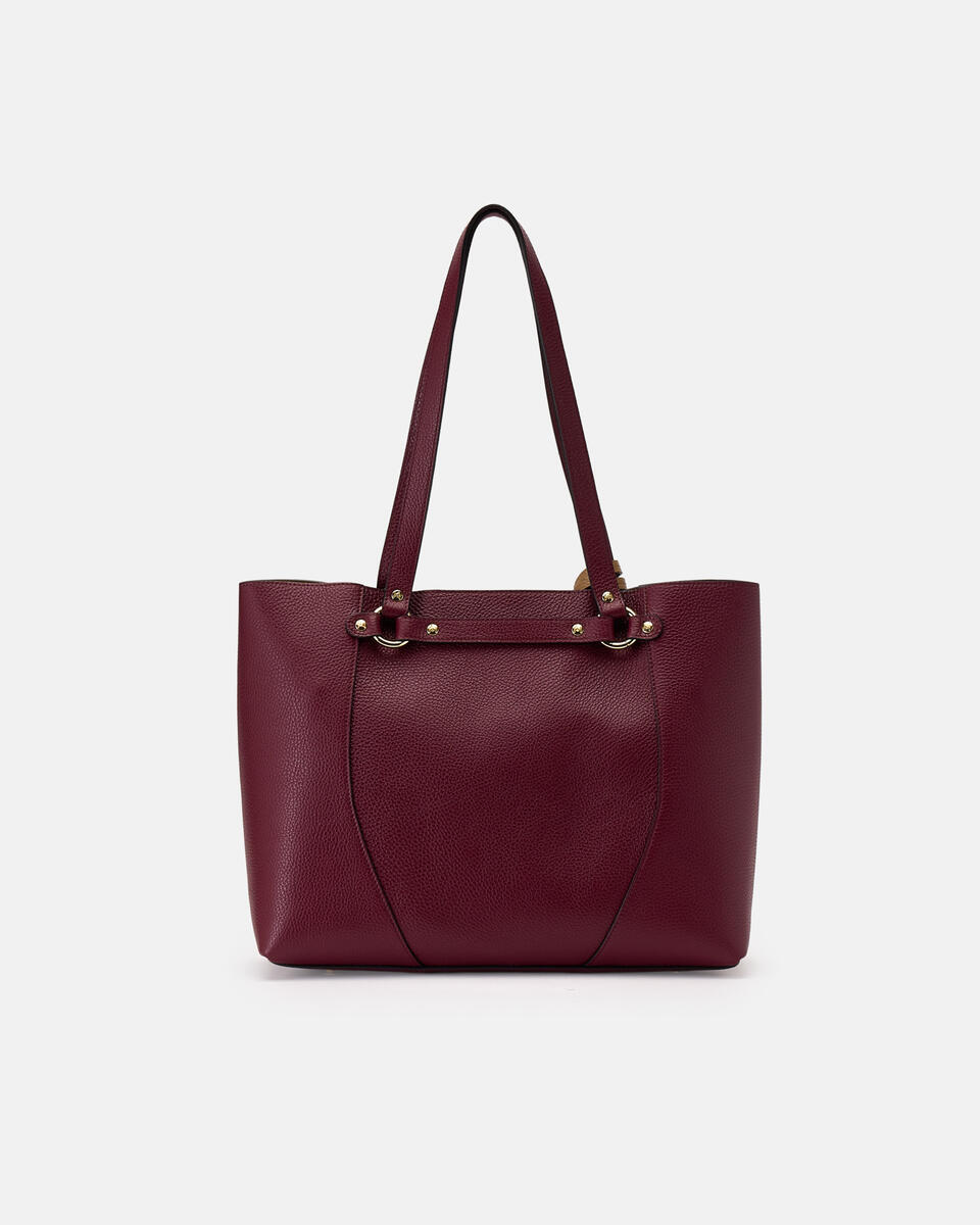 SHOPPING BAG Bordeauxdesert  - Shopping - Women's Bags - Bags - Cuoieria Fiorentina