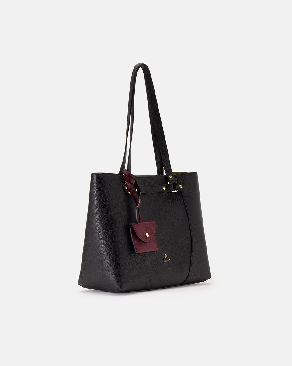 SHOPPING BAG Blackbordeaux  - Shopping - Women's Bags - Bags - Cuoieria Fiorentina