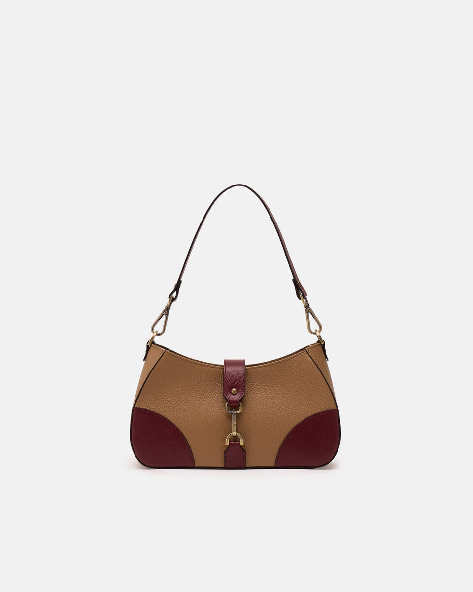 BAGUETTE Desertbordeaux  - Shoulder Bags - Women's Bags - Bags - Cuoieria Fiorentina