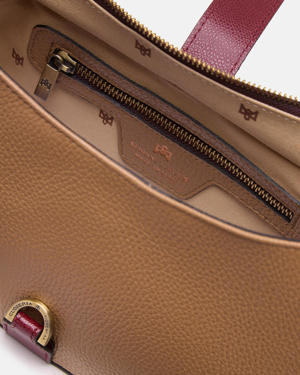 BAGUETTE Desertbordeaux  - Shoulder Bags - Women's Bags - Bags - Cuoieria Fiorentina