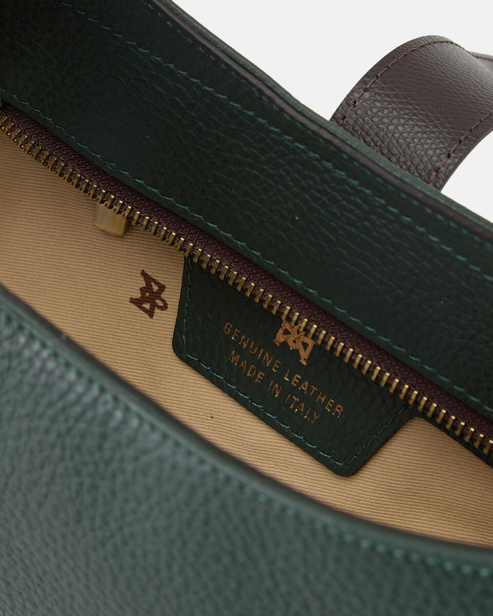 BAGUETTE Mossdarkbrown  - Tote Bags - Women's Bags - Bags - Cuoieria Fiorentina