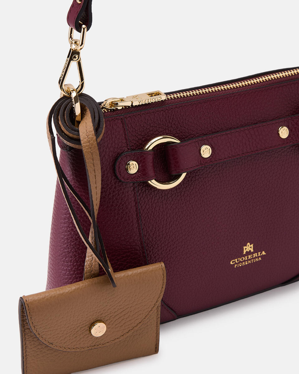 SMALL POUCH Bordeauxdesert  - Clutch Bags - Women's Bags - Bags - Cuoieria Fiorentina