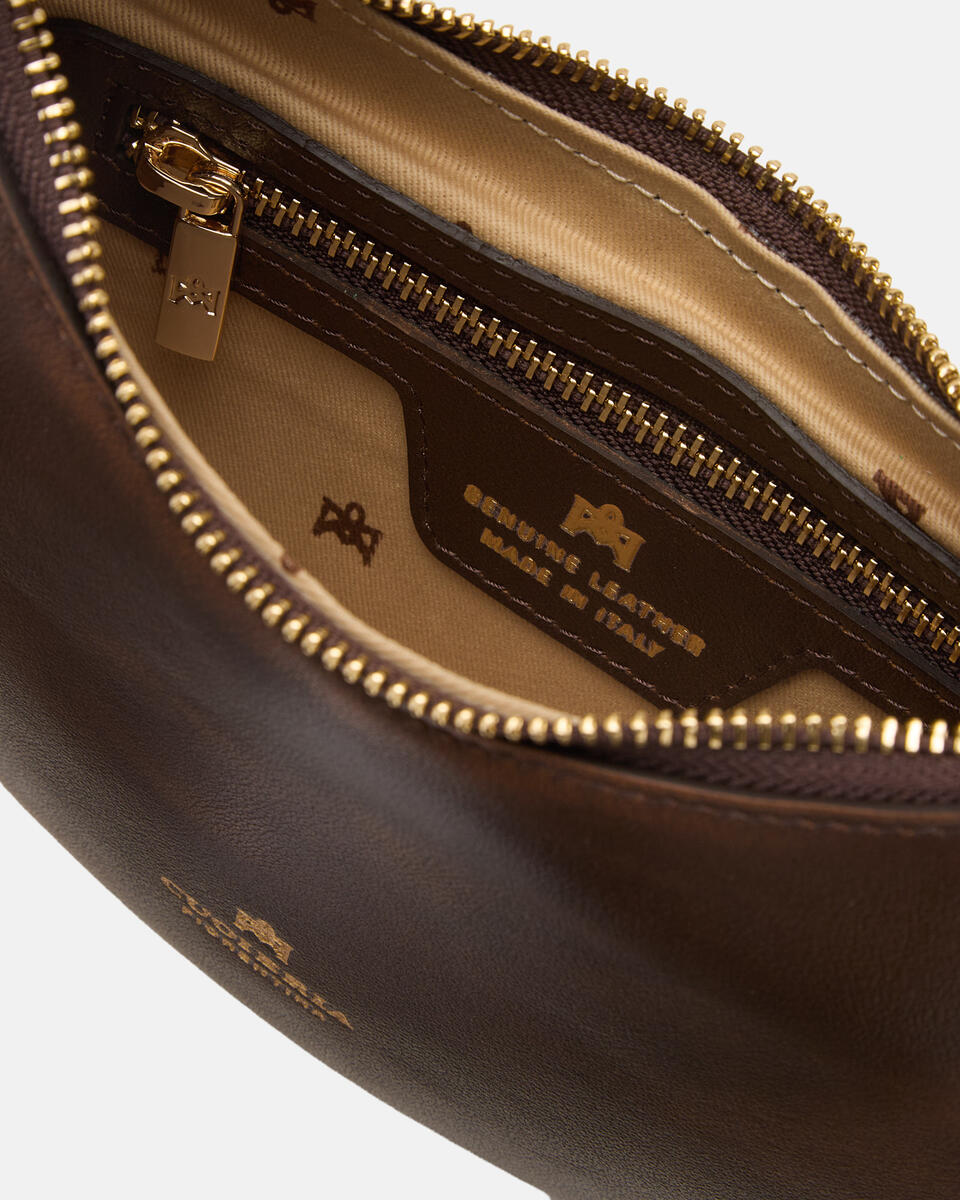 Sienna small hobo vitello Texas Caramel  - Borse A Spalla - Borse Donna - Borse - Cuoieria Fiorentina