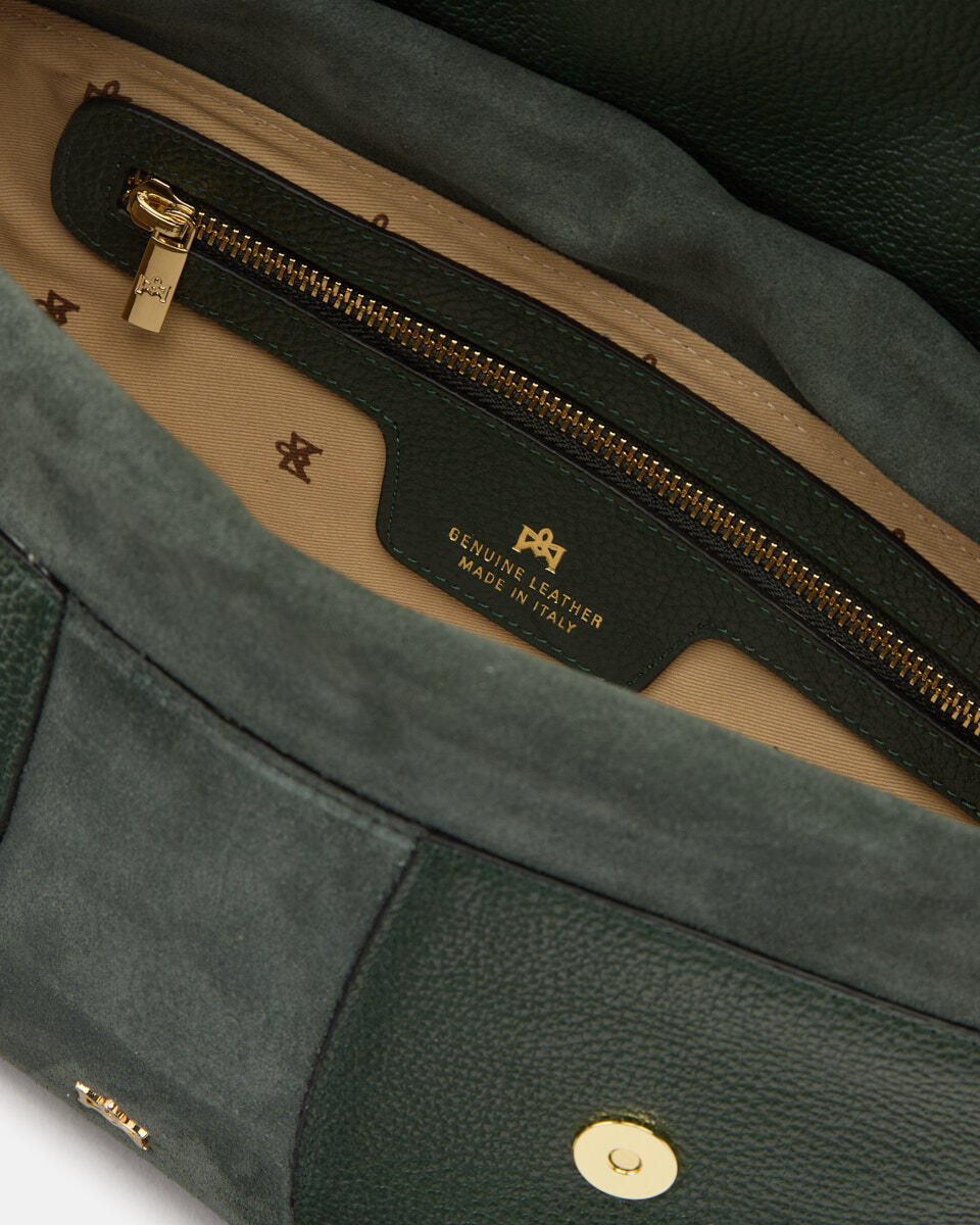 FLAP BAG Moss  - Messenger Bags - Women's Bags - Bags - Cuoieria Fiorentina