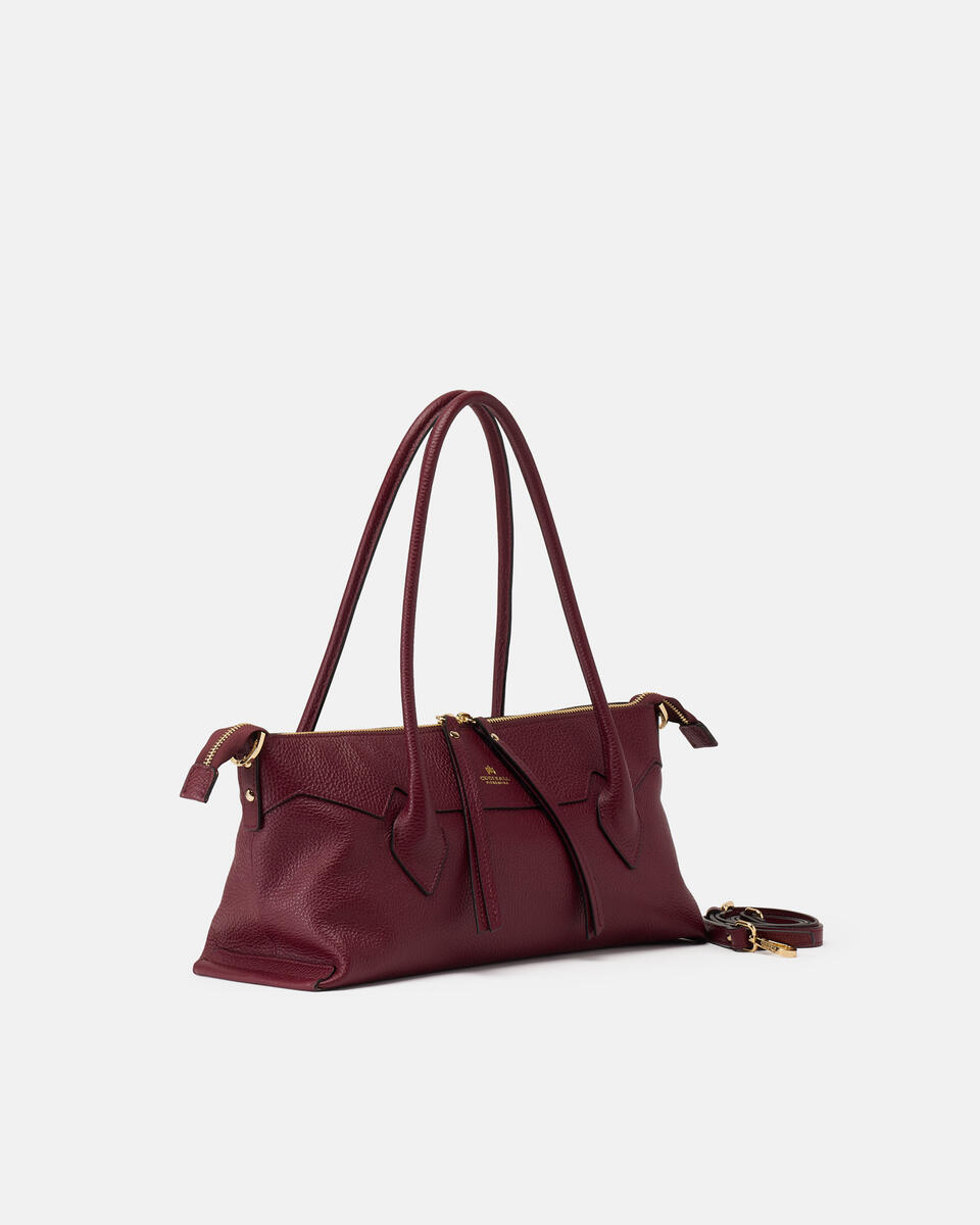 Holly Medium tote Dollaro Bordeaux  - Tote Bag - Borse Donna - Borse - Cuoieria Fiorentina