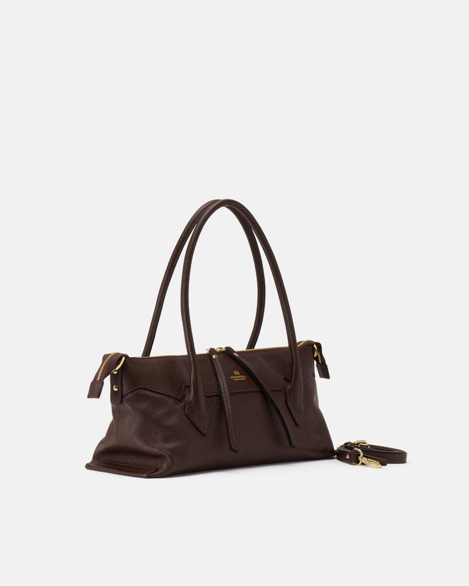 tote bag Chocolate  - Shopping - Women's Bags - Bags - Cuoieria Fiorentina