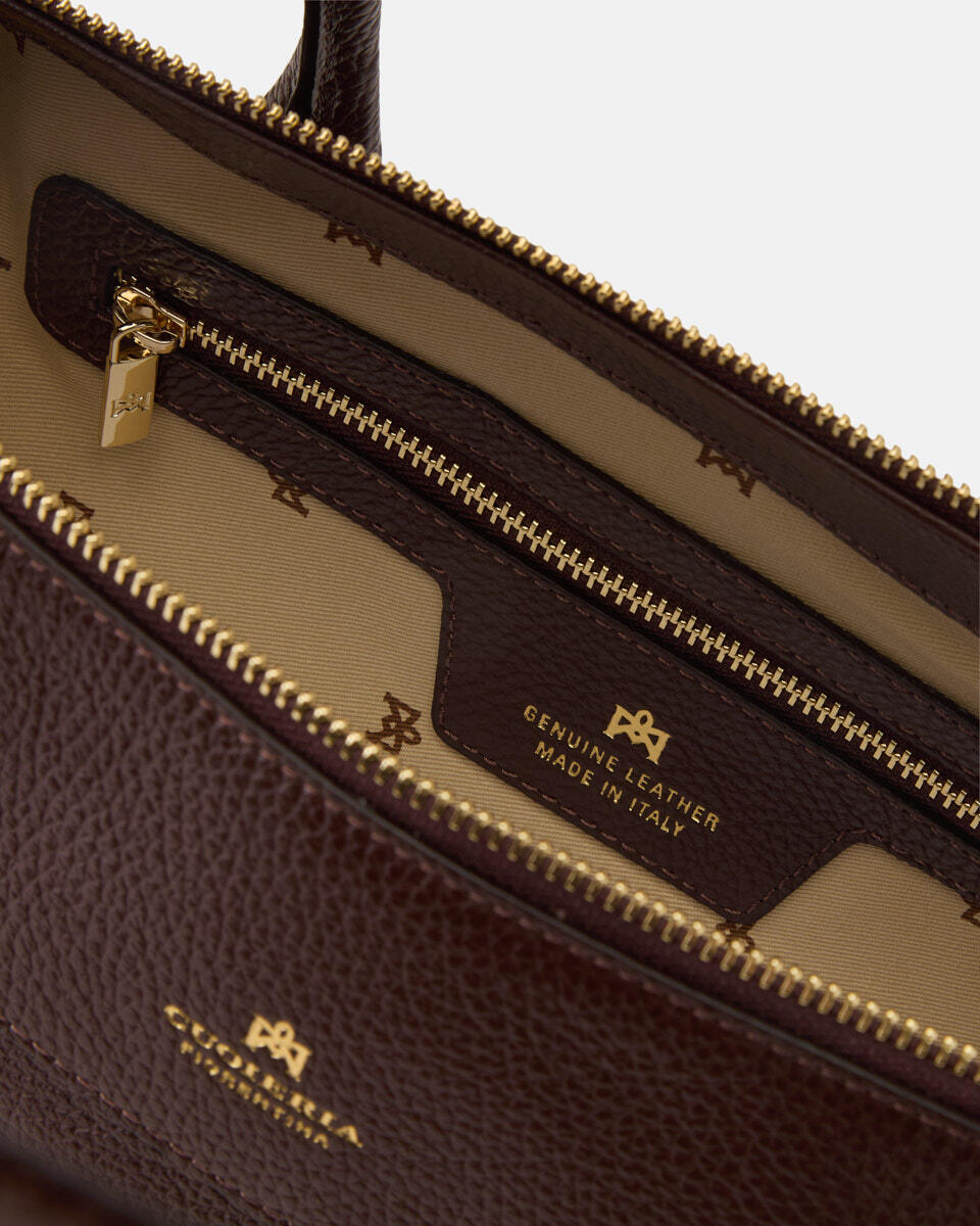 tote bag Chocolate  - Shopping - Women's Bags - Bags - Cuoieria Fiorentina