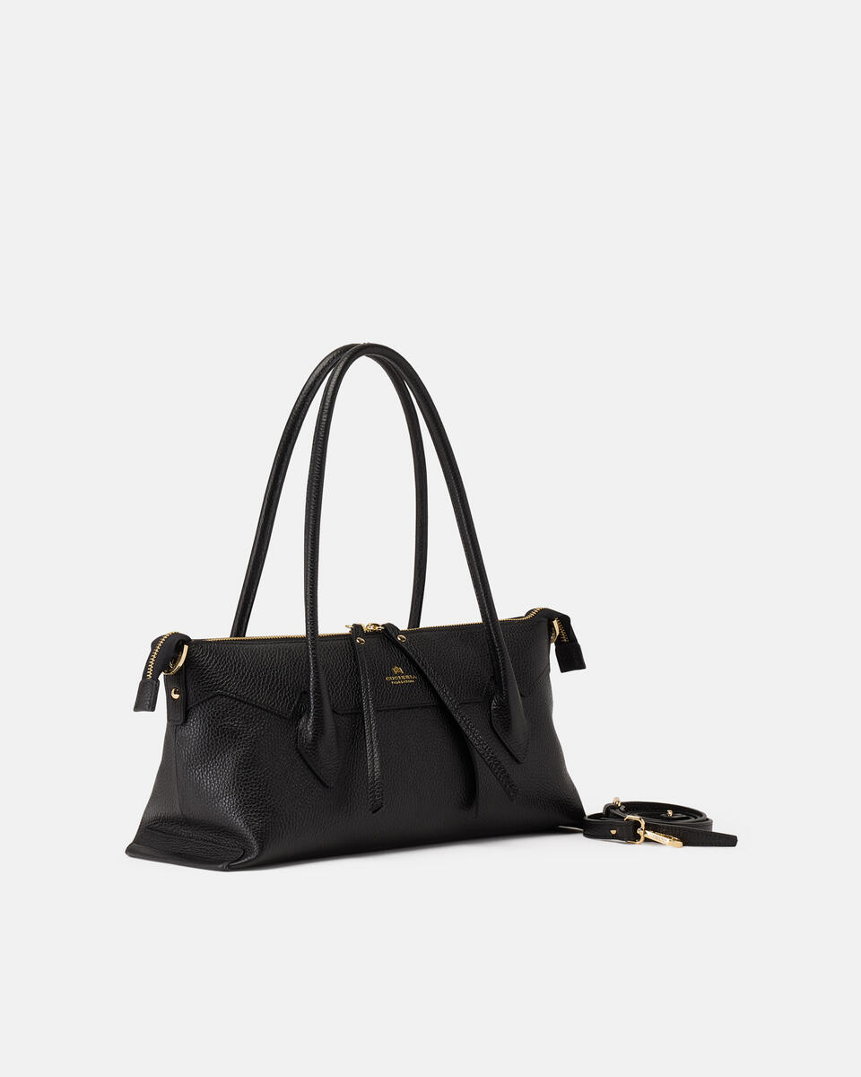 Holly Medium tote Dollaro Nero  - Tote Bag - Borse Donna - Borse - Cuoieria Fiorentina