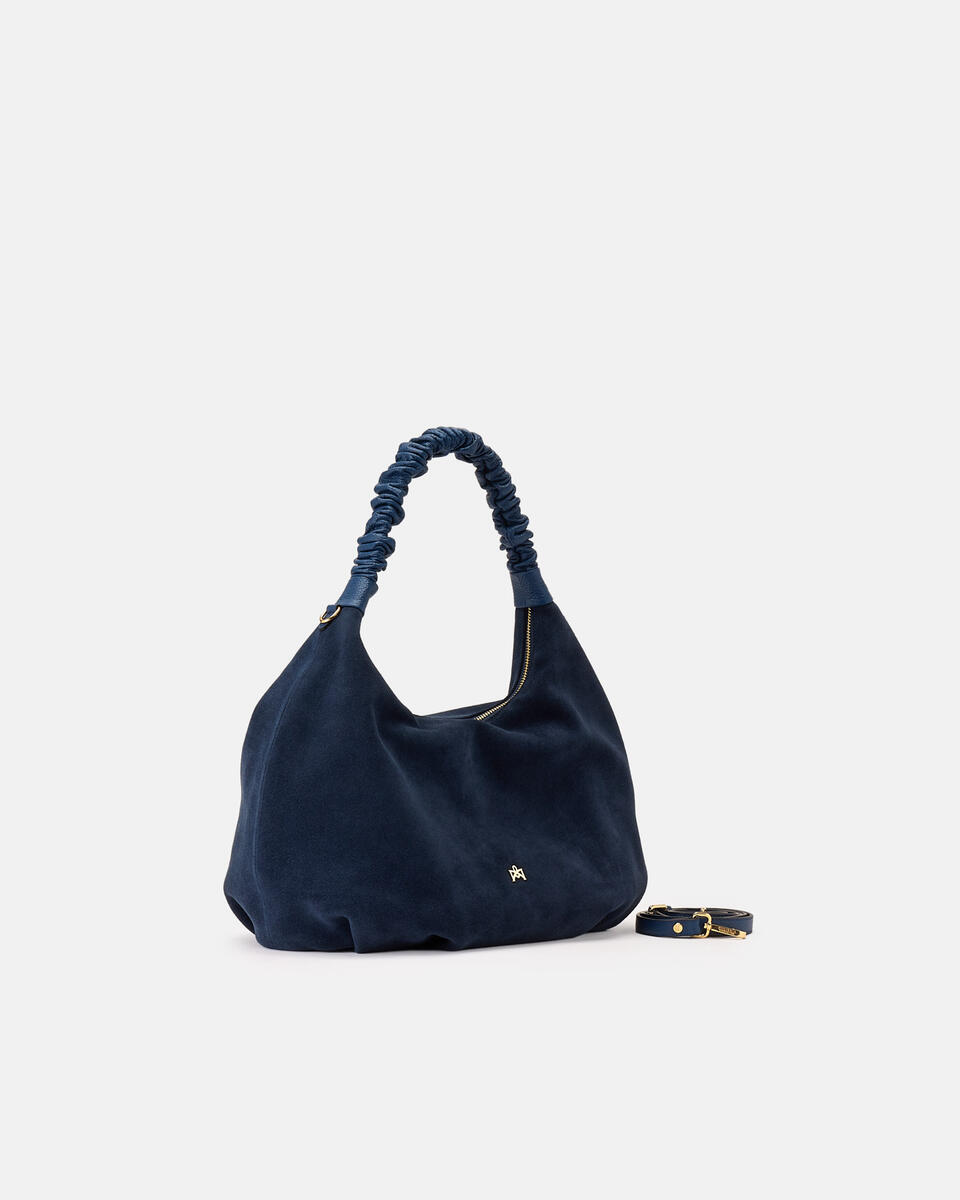 LARGE HOBO BAG Ocean  - Tote Bags - Women's Bags - Bags - Cuoieria Fiorentina