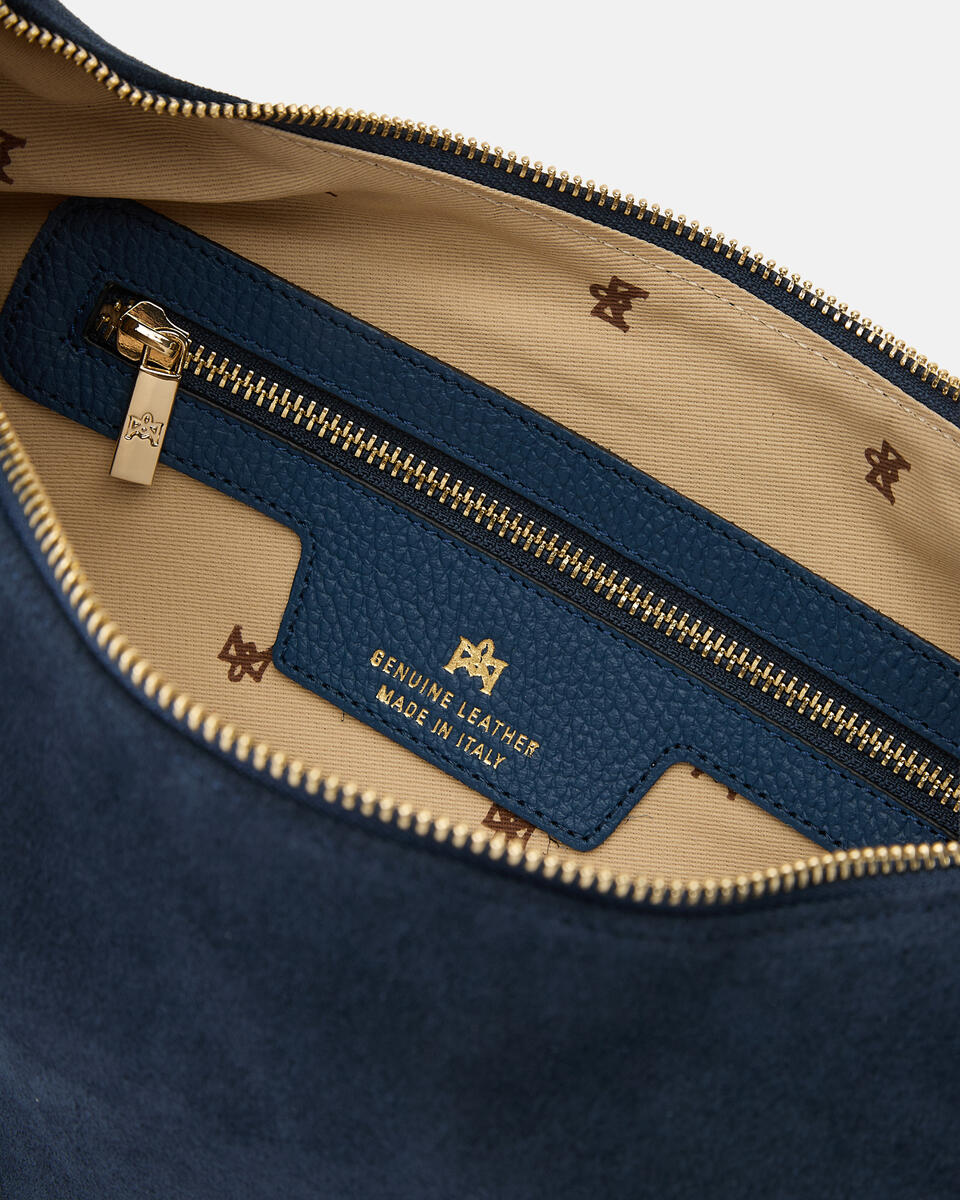 LARGE HOBO BAG Ocean  - Tote Bags - Women's Bags - Bags - Cuoieria Fiorentina