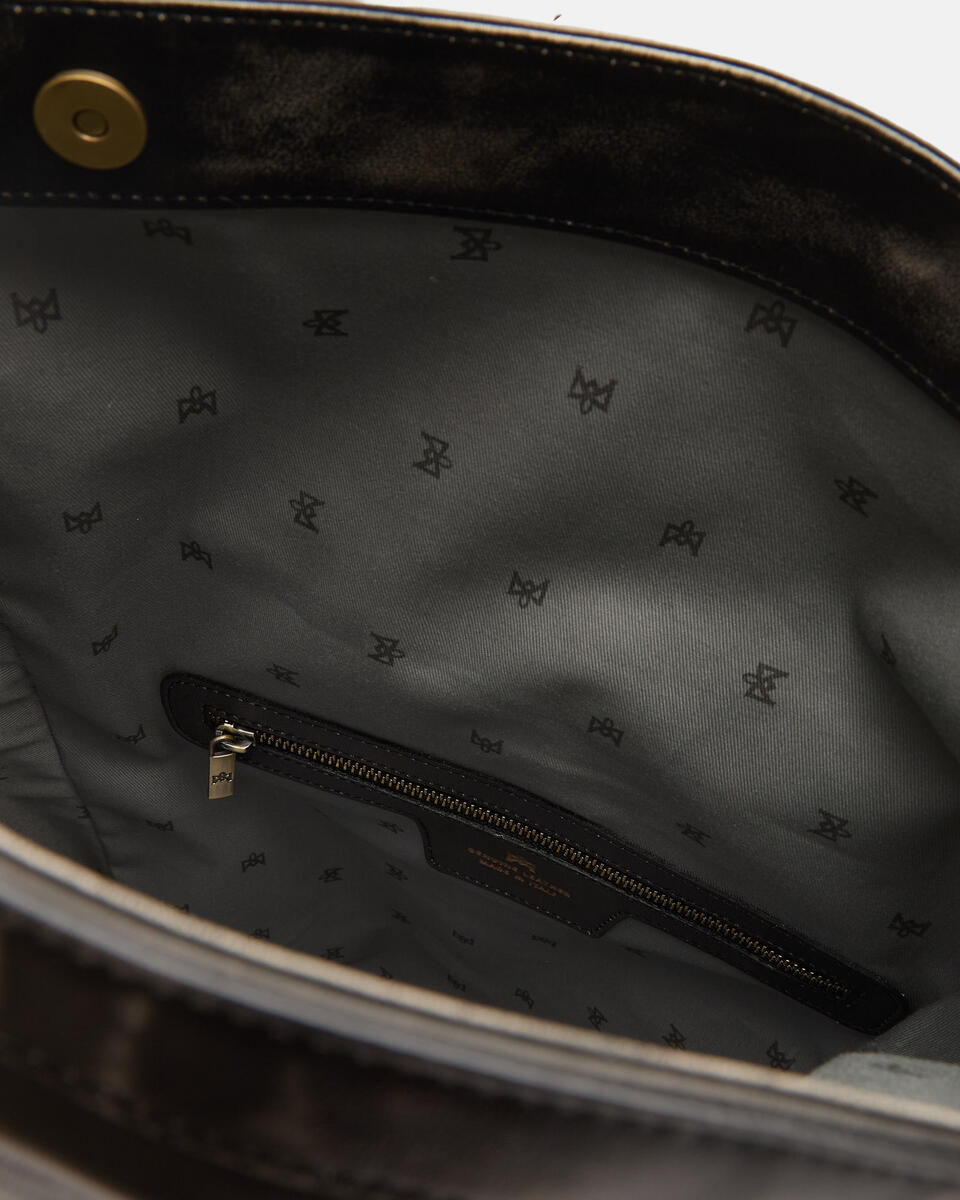 Axel Backpack Uomo Vitello Texas Nero  - Cuoieria Fiorentina