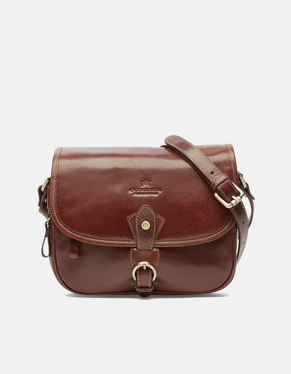 Leather Messenger bag - Messenger Bags - WOMEN'S BAGS | bags MARRONE - Messenger Bags - WOMEN'S BAGS | bagsCuoieria Fiorentina