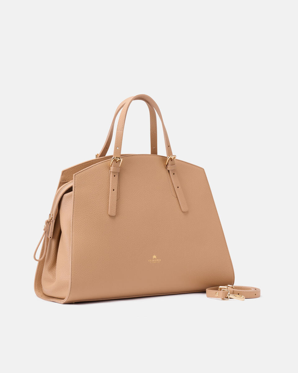 Alice maxi duffle Nude  - Cuoieria Fiorentina