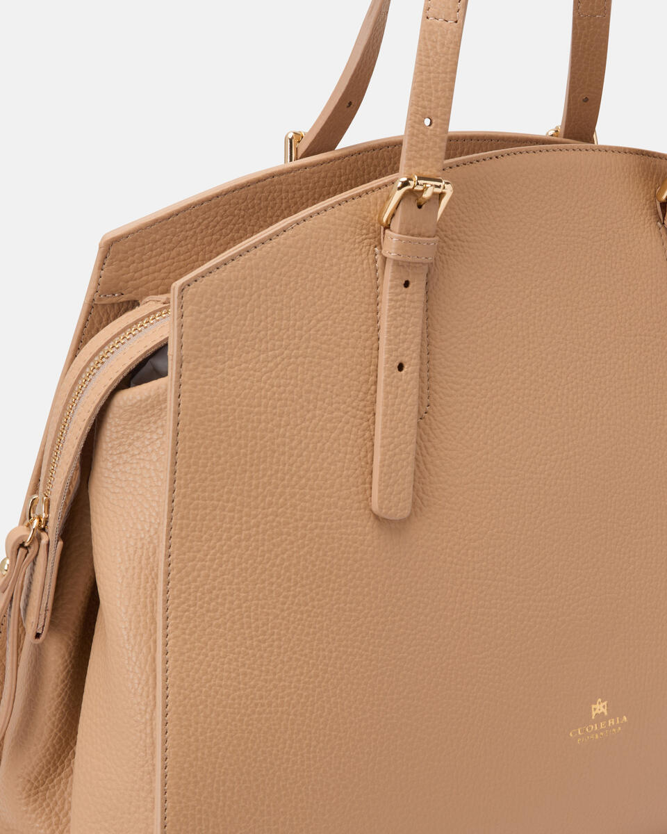 Alice maxi duffle Nude  - Cuoieria Fiorentina