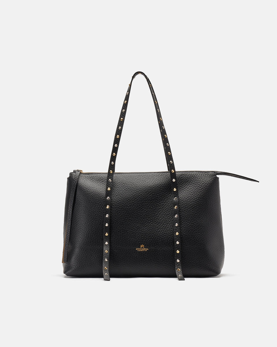 SHOPPING BAG Black  - Shopping - Women's Bags - Bags - Cuoieria Fiorentina
