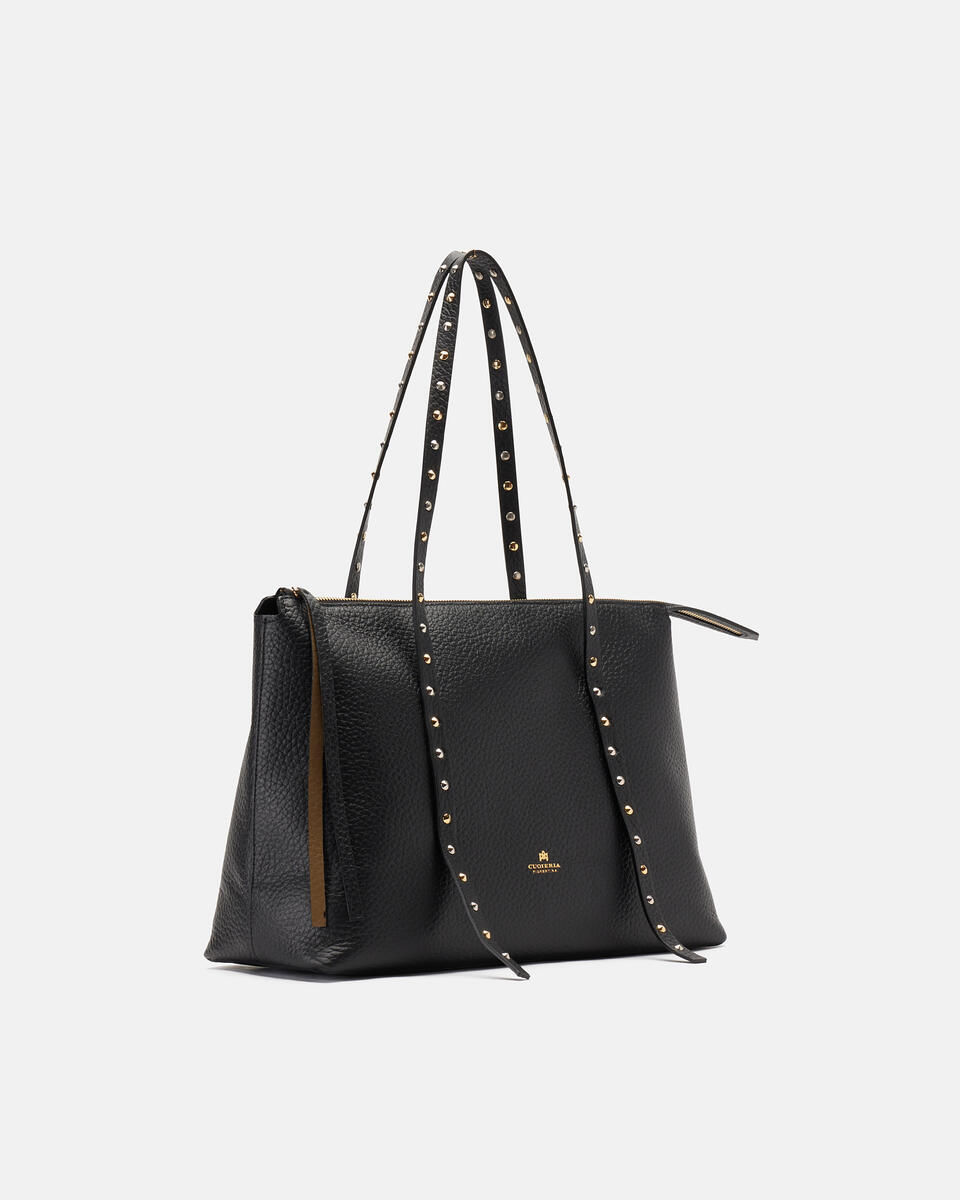 SHOPPING BAG Black  - Shopping - Women's Bags - Bags - Cuoieria Fiorentina