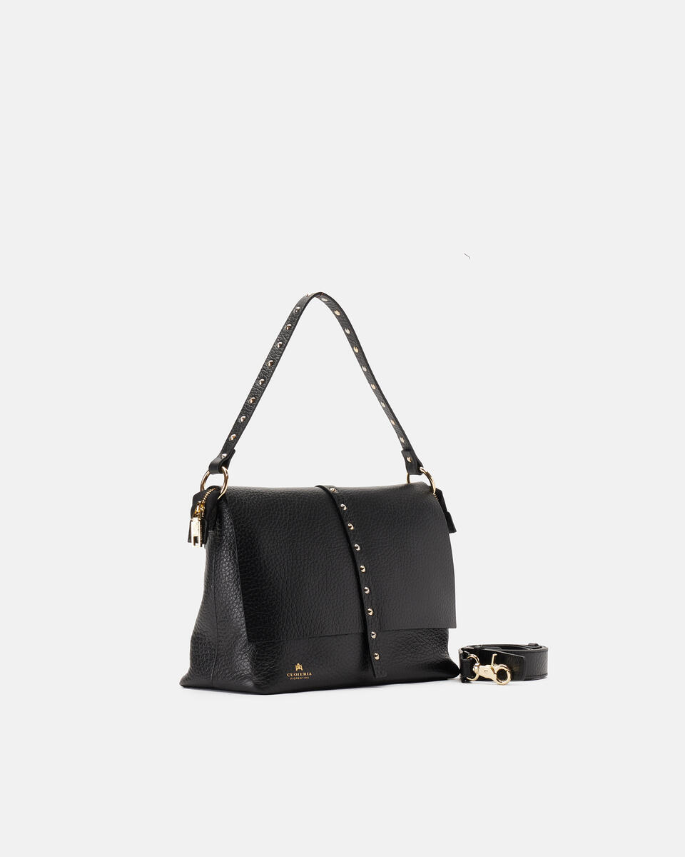 Messenger Black  - Messenger Bags - Women's Bags - Bags - Cuoieria Fiorentina