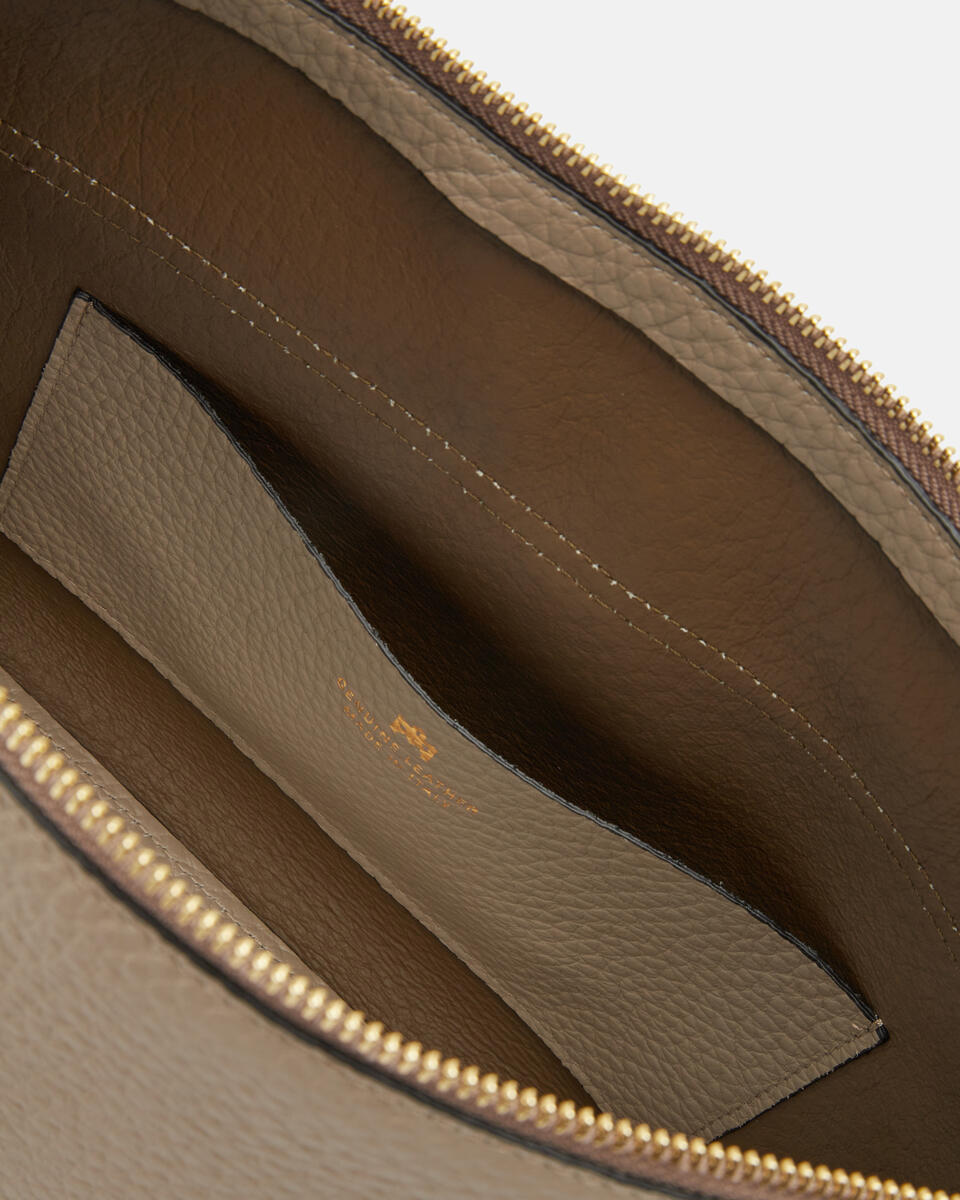 Messenger Taupe  - Bags - Special Price - Cuoieria Fiorentina