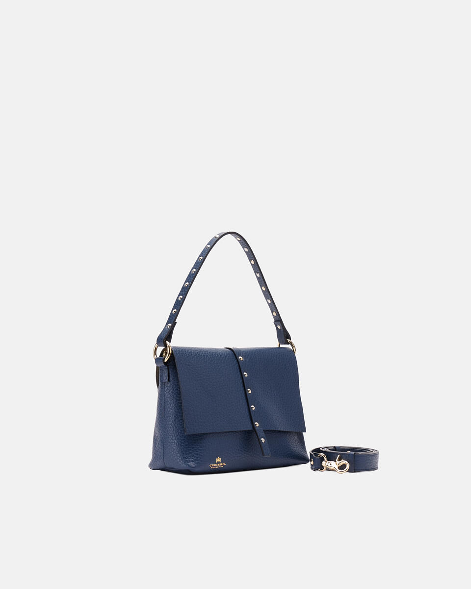 Iris Small Flap bag dollaro doublecon borchie bigalvanica Avio  - Borse - Special Price - Cuoieria Fiorentina