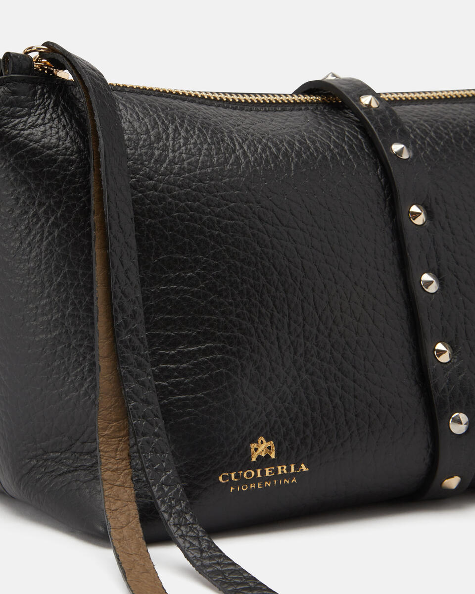 SMALL TOTE BAG Black  - Cuoieria Fiorentina