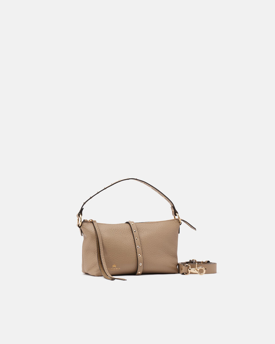 SMALL TOTE BAG Taupe  - Bags - Special Price - Cuoieria Fiorentina