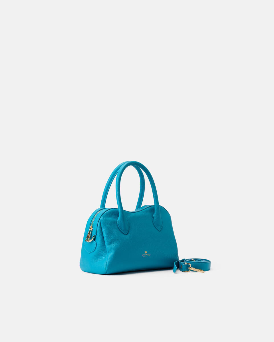 TOTE BAG Turquoise  - Tote Bag - Women's Bags - Bags - Cuoieria Fiorentina
