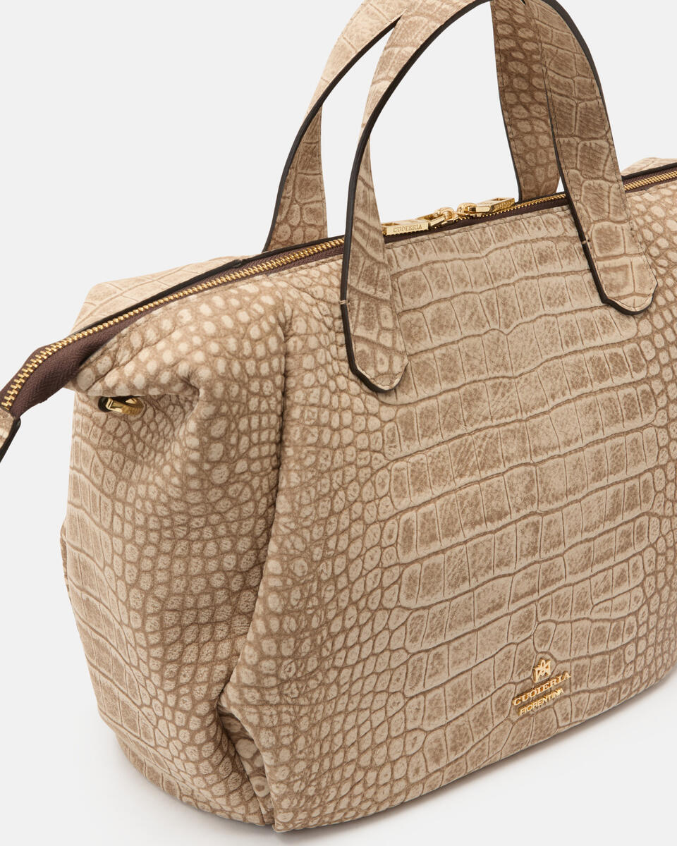DUFFLE BAG Desert  - Tote Bag - Women's Bags - Bags - Cuoieria Fiorentina