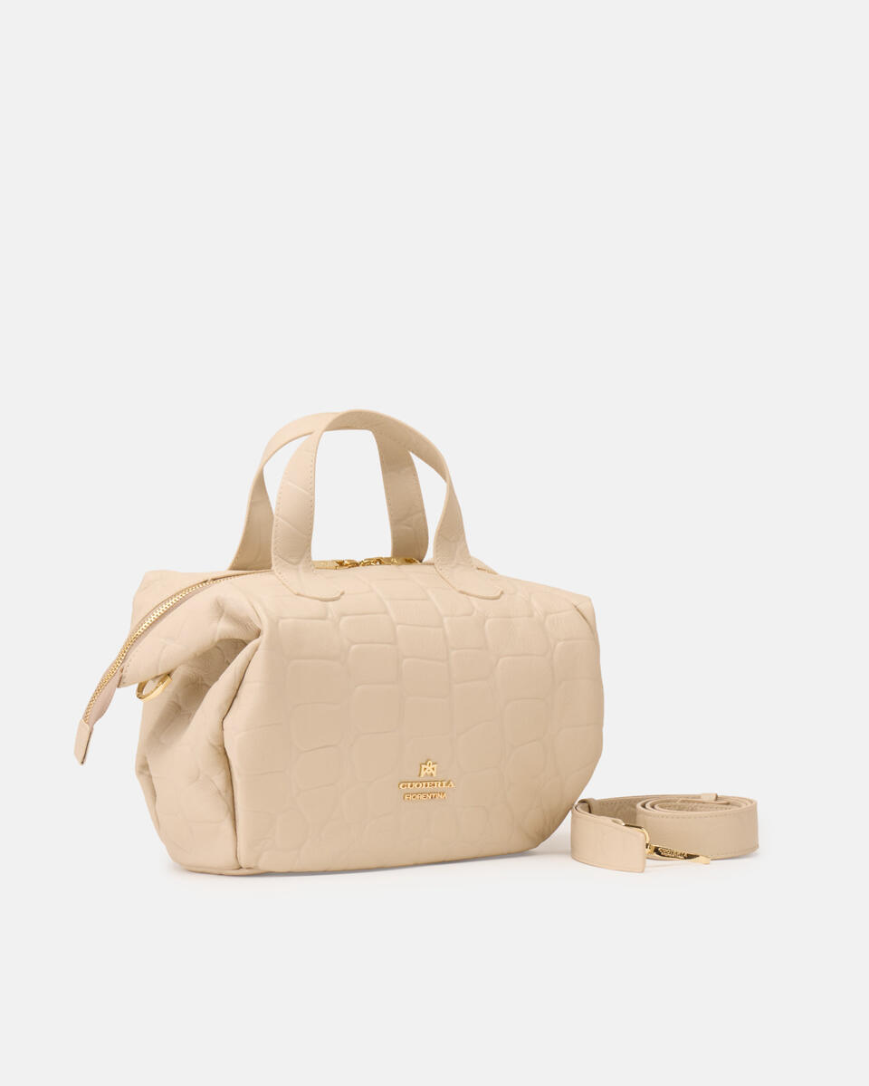 SMALL DUFFLE BAG Prosecco  - Tote Bag - Women's Bags - Bags - Cuoieria Fiorentina