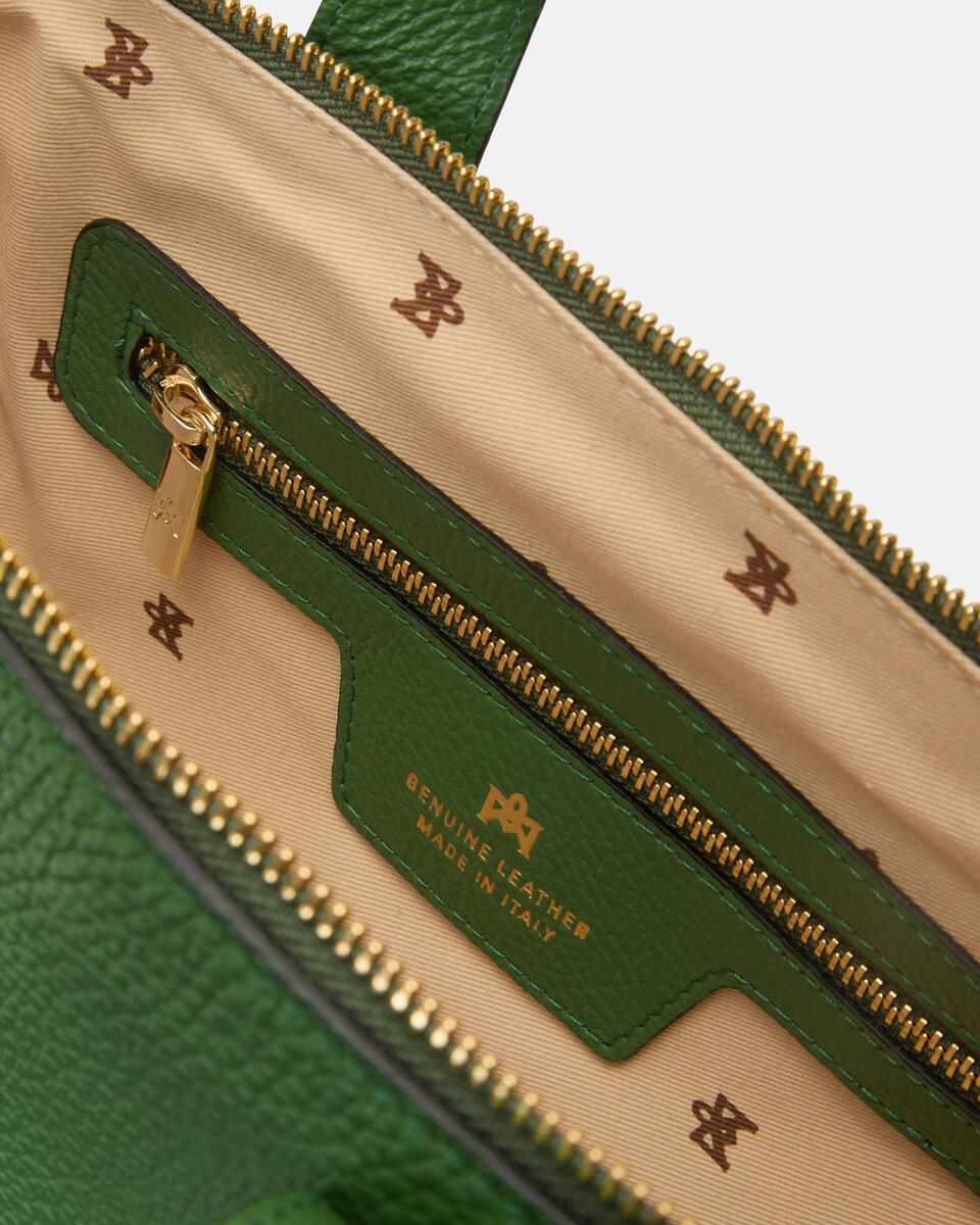 SMALL DUFFLE BAG Aloe  - Tote Bag - Women's Bags - Bags - Cuoieria Fiorentina