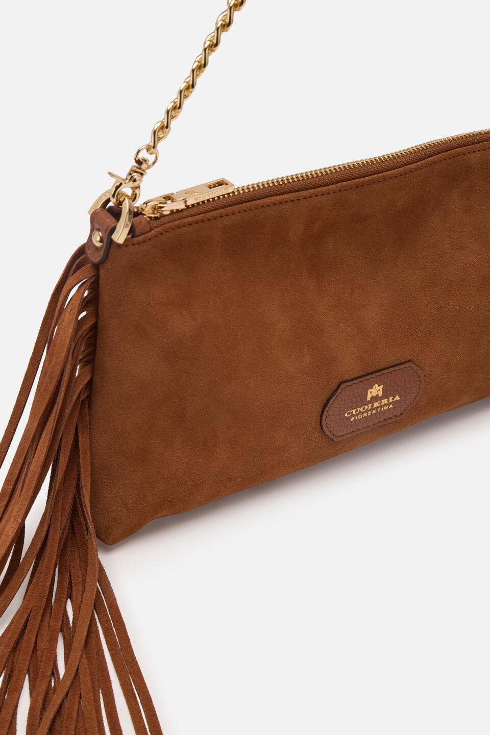 POUCH Caramel  - Clutch Bags - Women's Bags - Bags - Cuoieria Fiorentina