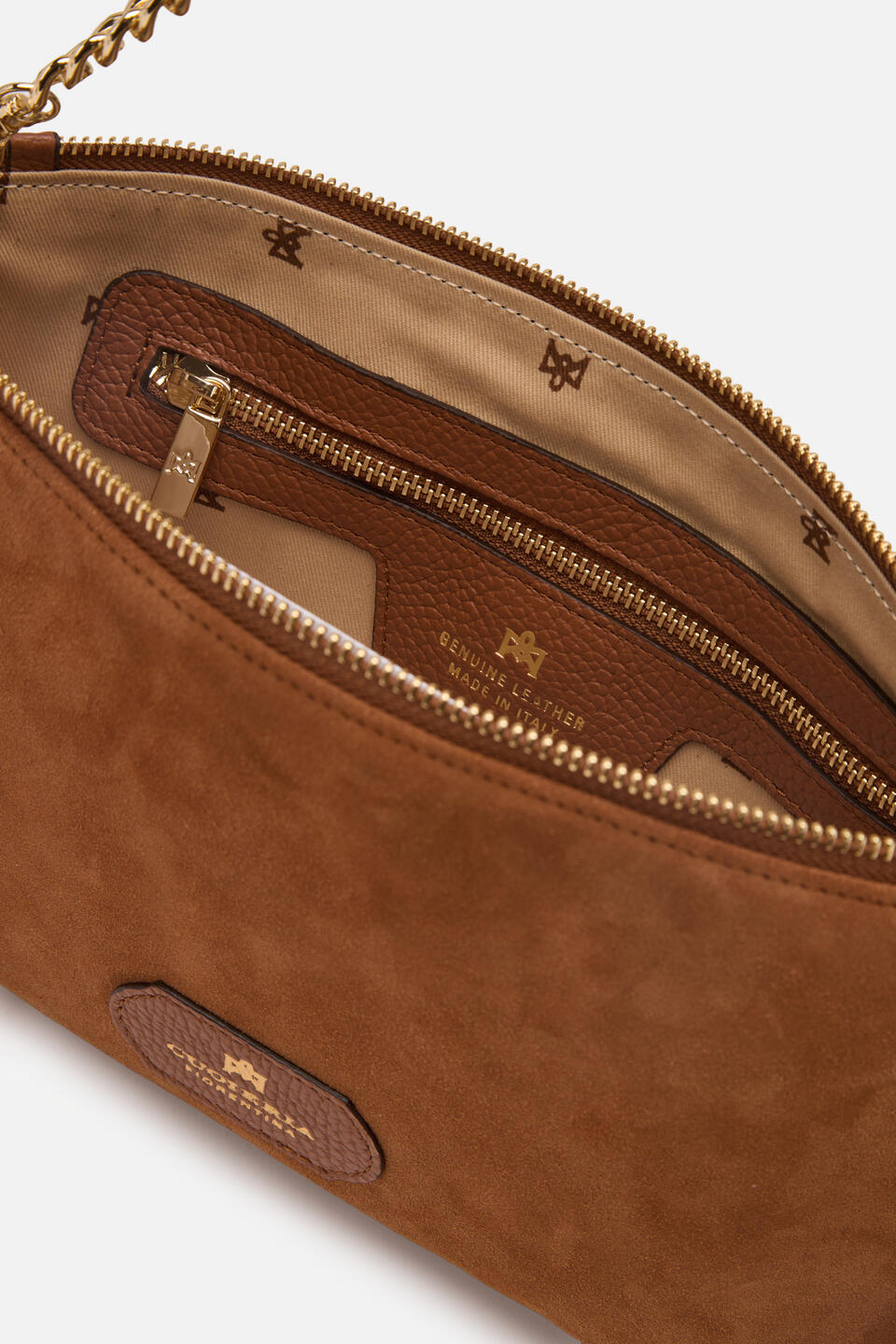 POUCH Caramel  - Clutch Bags - Women's Bags - Bags - Cuoieria Fiorentina