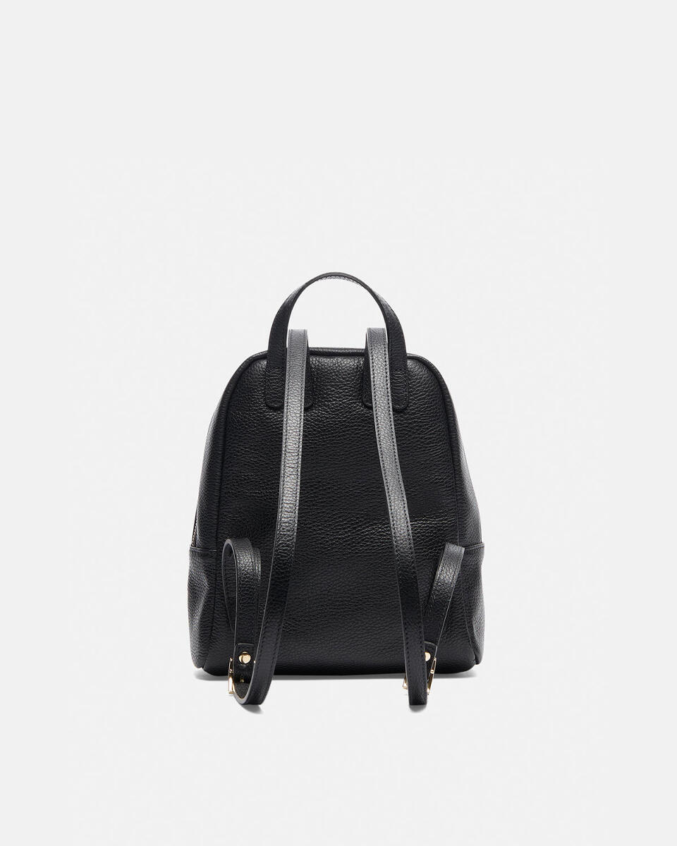 Small backpack in hammered calf leather - leather backpacks - WOMEN'S BAGS | bags NERO - leather backpacks - WOMEN'S BAGS | bagsCuoieria Fiorentina