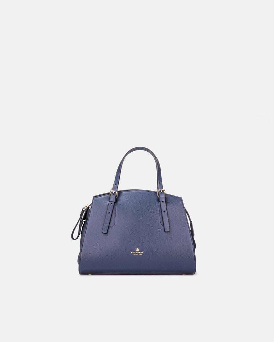 Small duffle Navy  - Tote Bag - Women's Bags - Bags - Cuoieria Fiorentina
