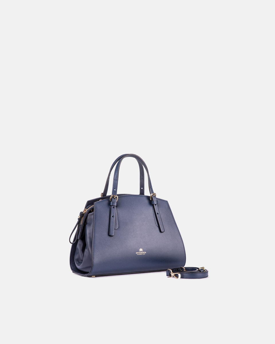 Small duffle Navy  - Tote Bag - Women's Bags - Bags - Cuoieria Fiorentina