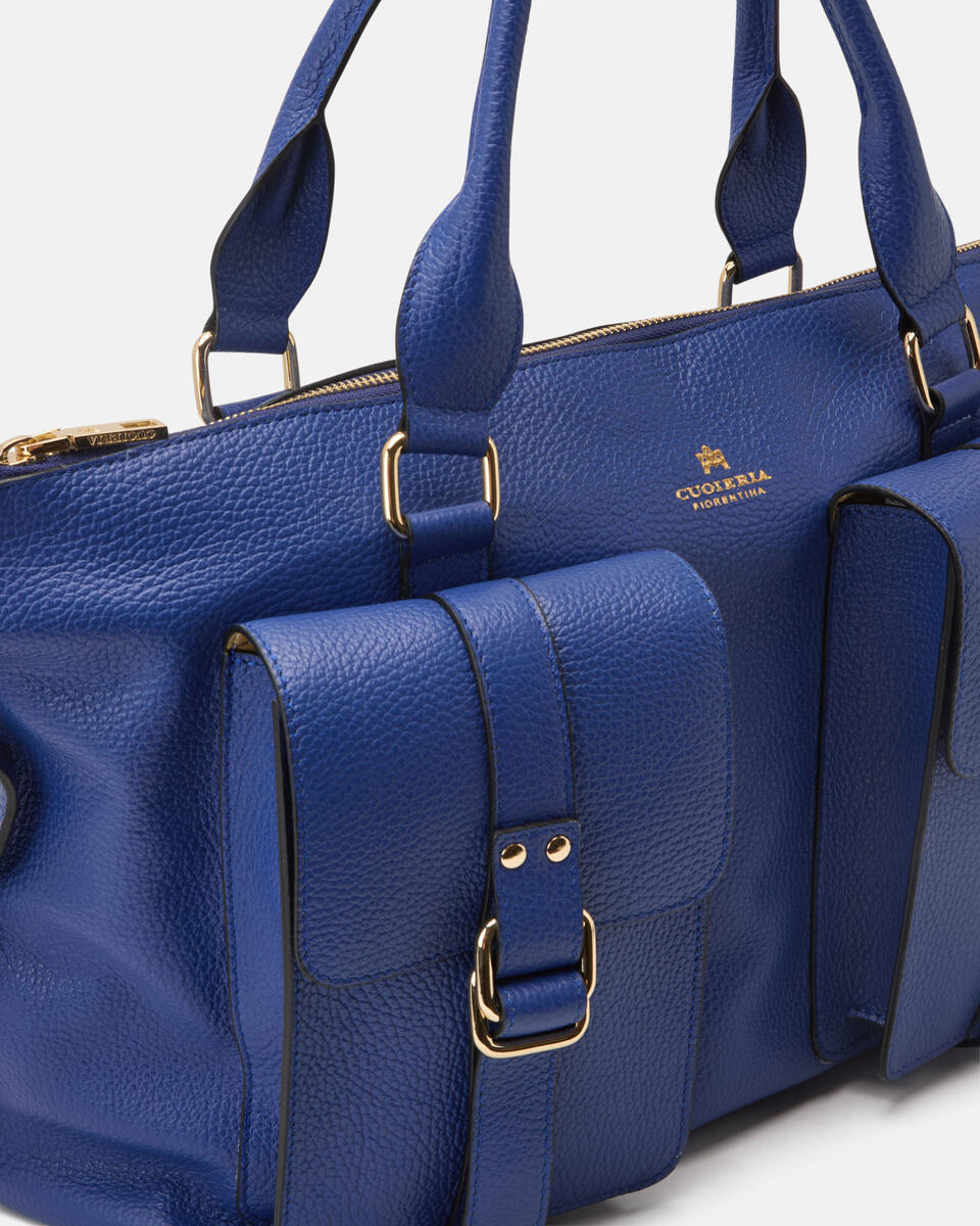TOTE BAG Bluette  - Tote Bags - Women's Bags - Bags - Cuoieria Fiorentina