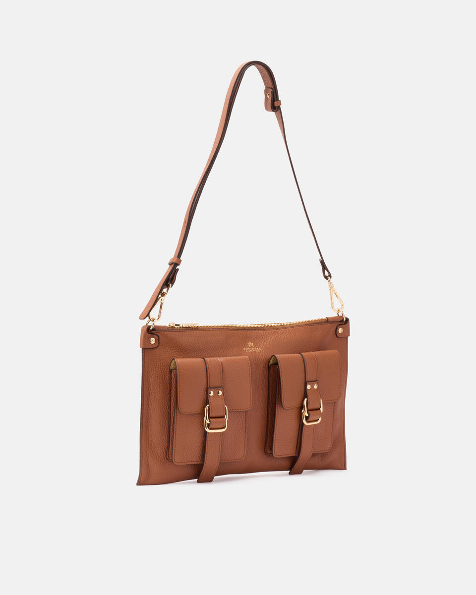 CROSSBODY Caramel  - Cuoieria Fiorentina