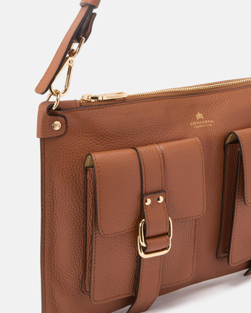 CROSSBODY Caramel  - Cuoieria Fiorentina