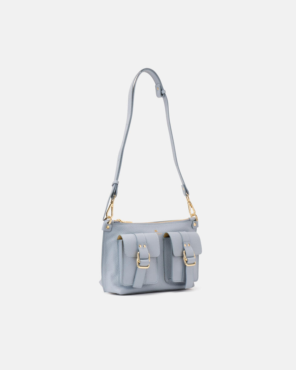 Blow pocket lipstick bag Cloud  - Cuoieria Fiorentina