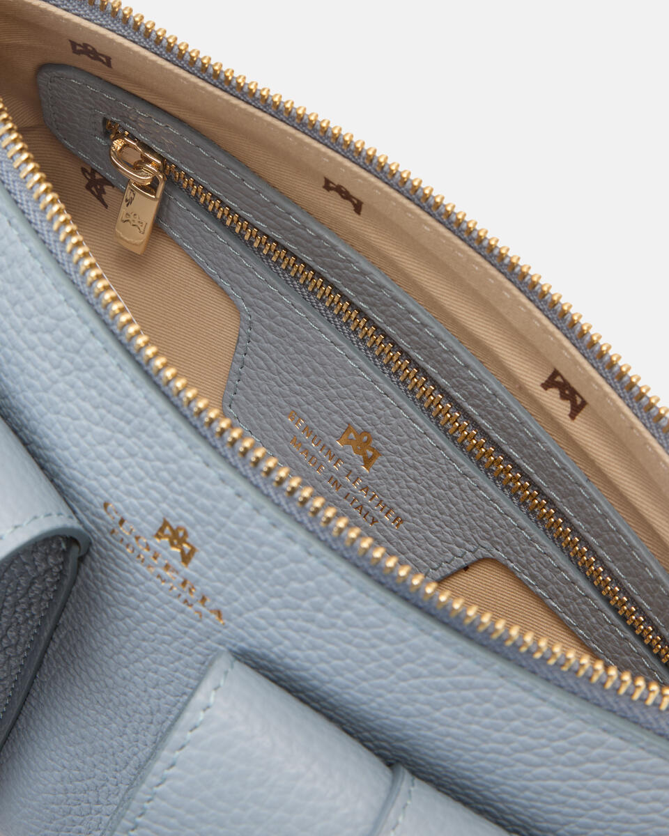 Blow pocket lipstick bag Cloud  - Cuoieria Fiorentina