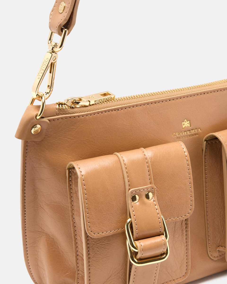 SMALL CROSSBODY Desert  - Mini Bags - Women's Bags - Bags - Cuoieria Fiorentina