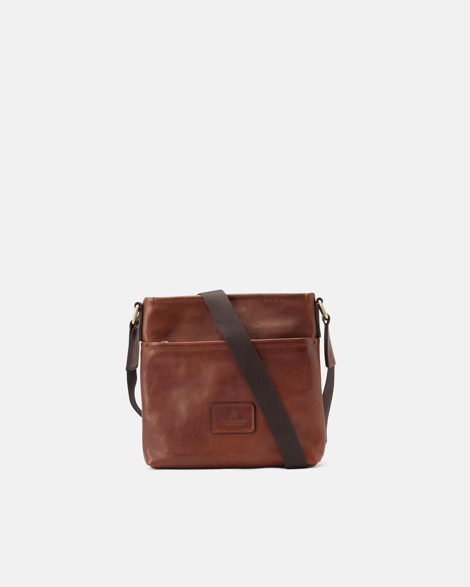 Crossbody Brown  - Crossbody Bags - Men's Bags - Bags - Cuoieria Fiorentina