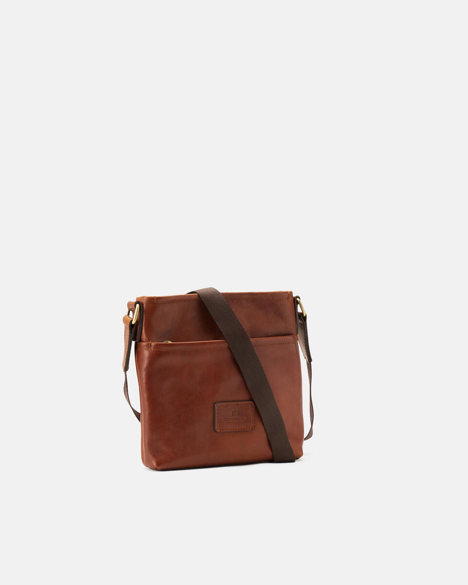 Crossbody Brown  - Crossbody Bags - Men's Bags - Bags - Cuoieria Fiorentina