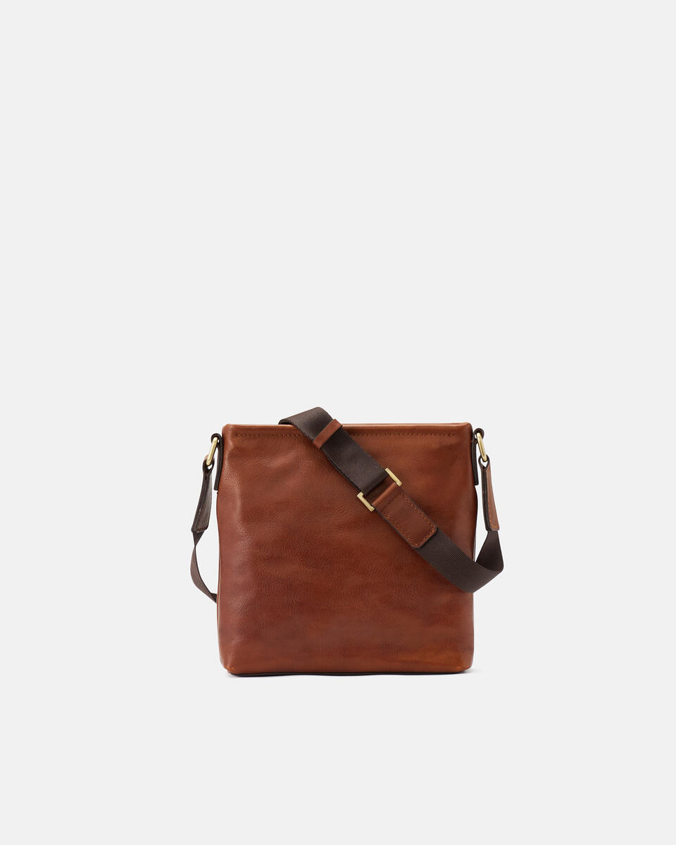 Crossbody Brown  - Crossbody Bags - Men's Bags - Bags - Cuoieria Fiorentina